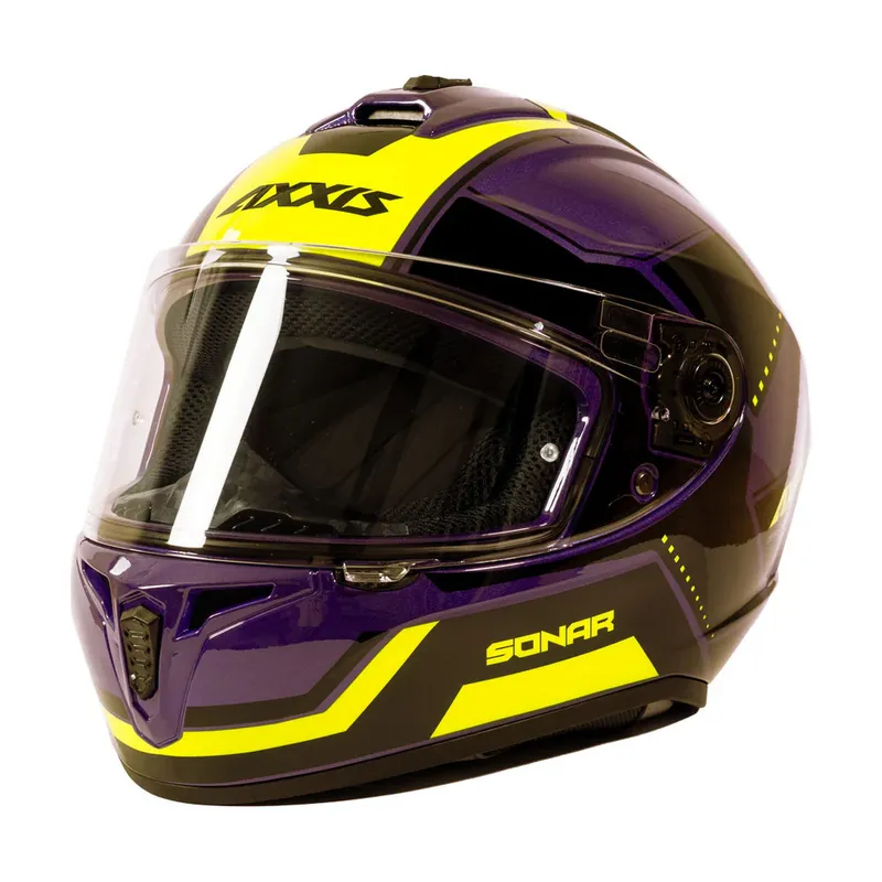 AXXIS - Casco Axxis Draken S Sonar Amarillo Fluor Brillo