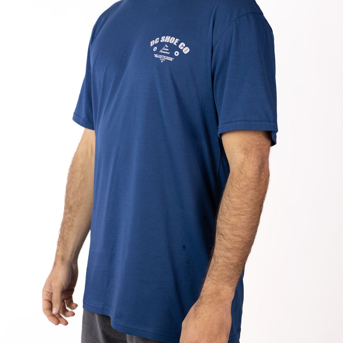 DC SHOES - Polera Hombre Pro Service Azul Marino DC