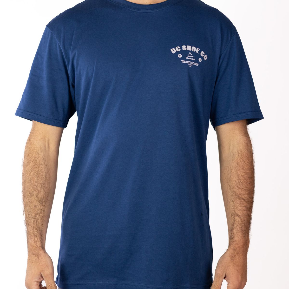 DC SHOES - Polera Hombre Pro Service Azul Marino DC