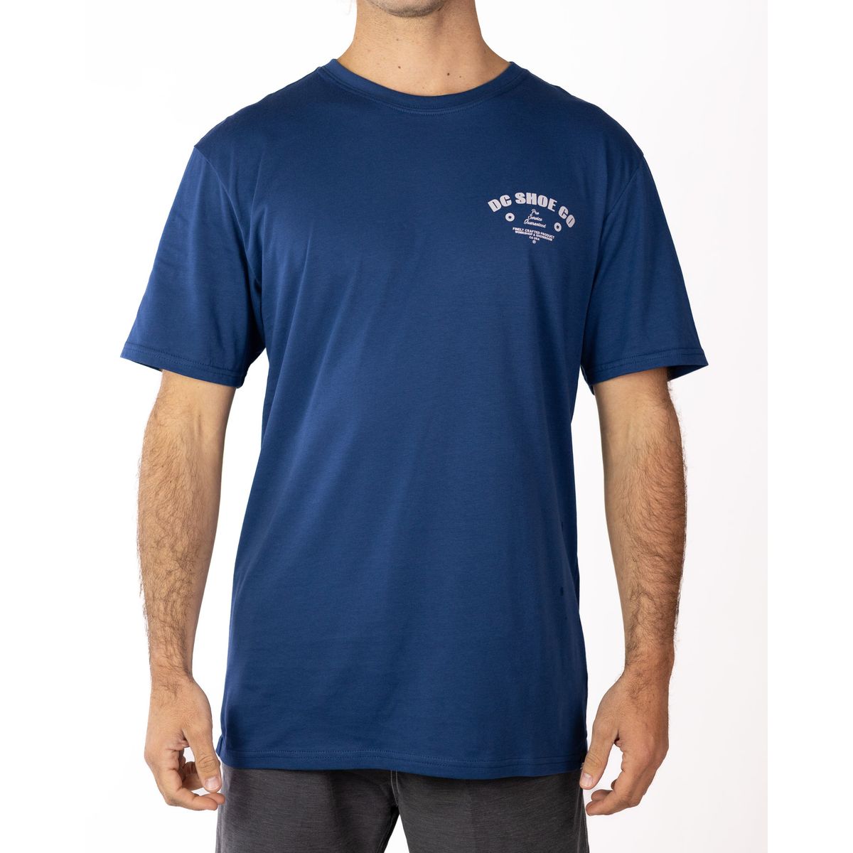DC SHOES - Polera Hombre Pro Service Azul Marino DC
