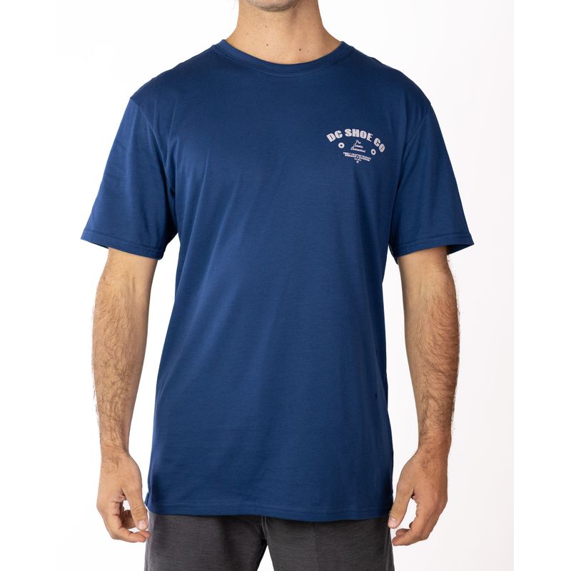 DC SHOES - Polera Hombre Pro Service Azul Marino DC
