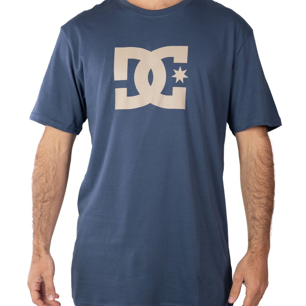 DC SHOES - Polera Hombre Star Azul DC