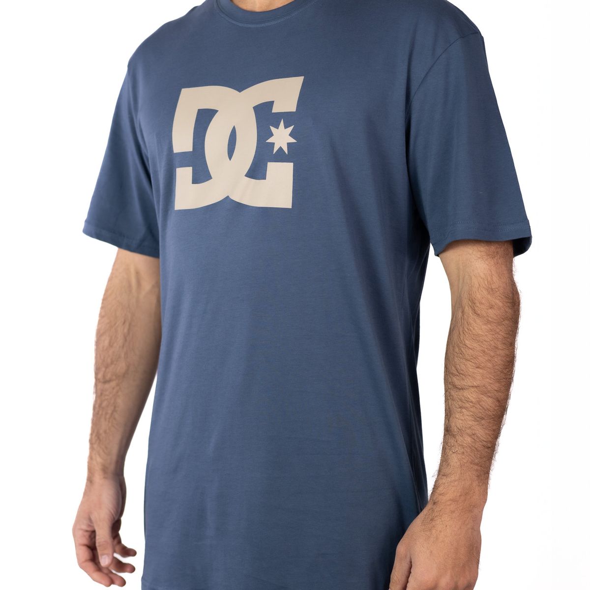 DC SHOES - Polera Hombre Star Azul DC