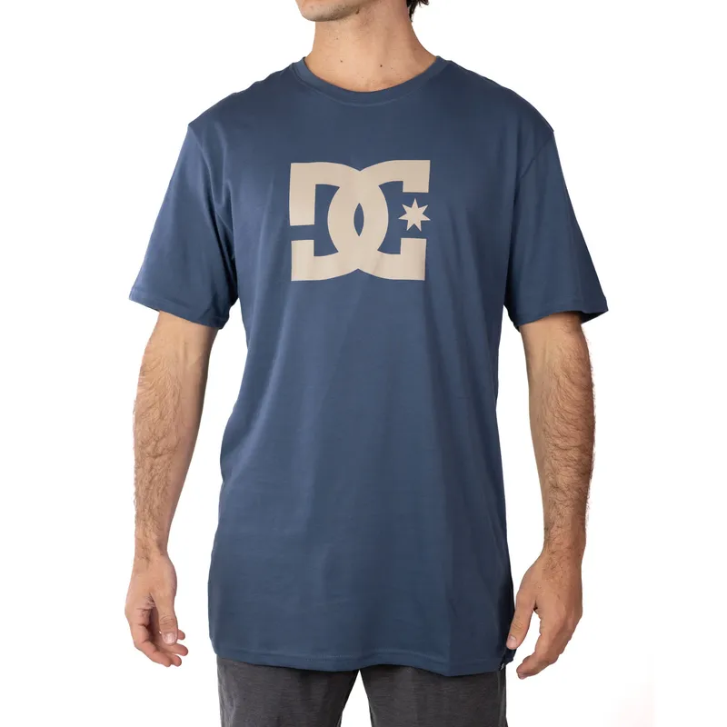 DC SHOES - Polera Hombre Star Azul DC