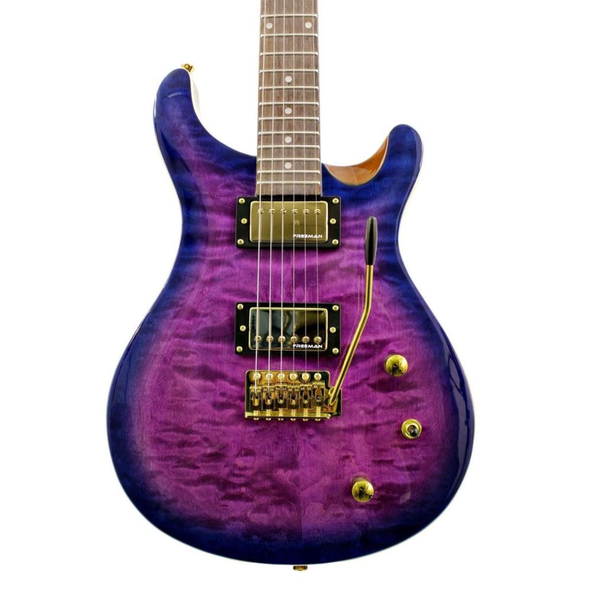 FREEMAN - Guitarra Eléctrica Freeman Sky Series Twilight - Violet Blue Burst