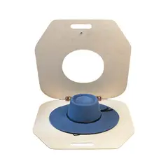 CORRALERO SASTRERIA - Sombrero paño Azul ala corta + Porta sombrero