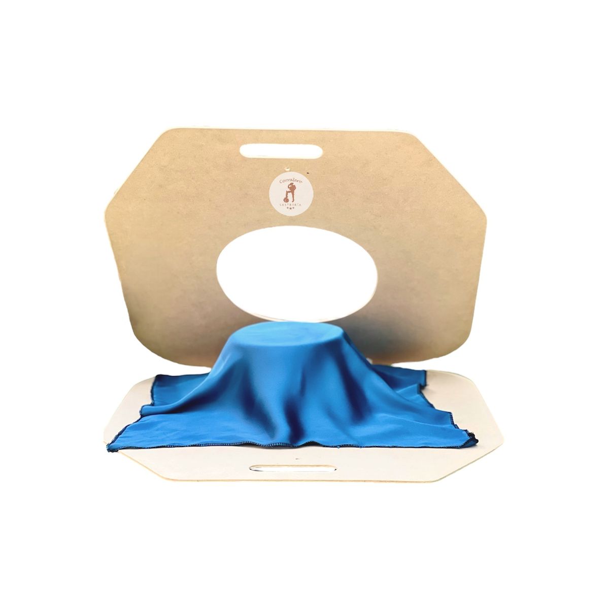 CORRALERO SASTRERIA - Sombrero paño Azul ala corta + Porta sombrero