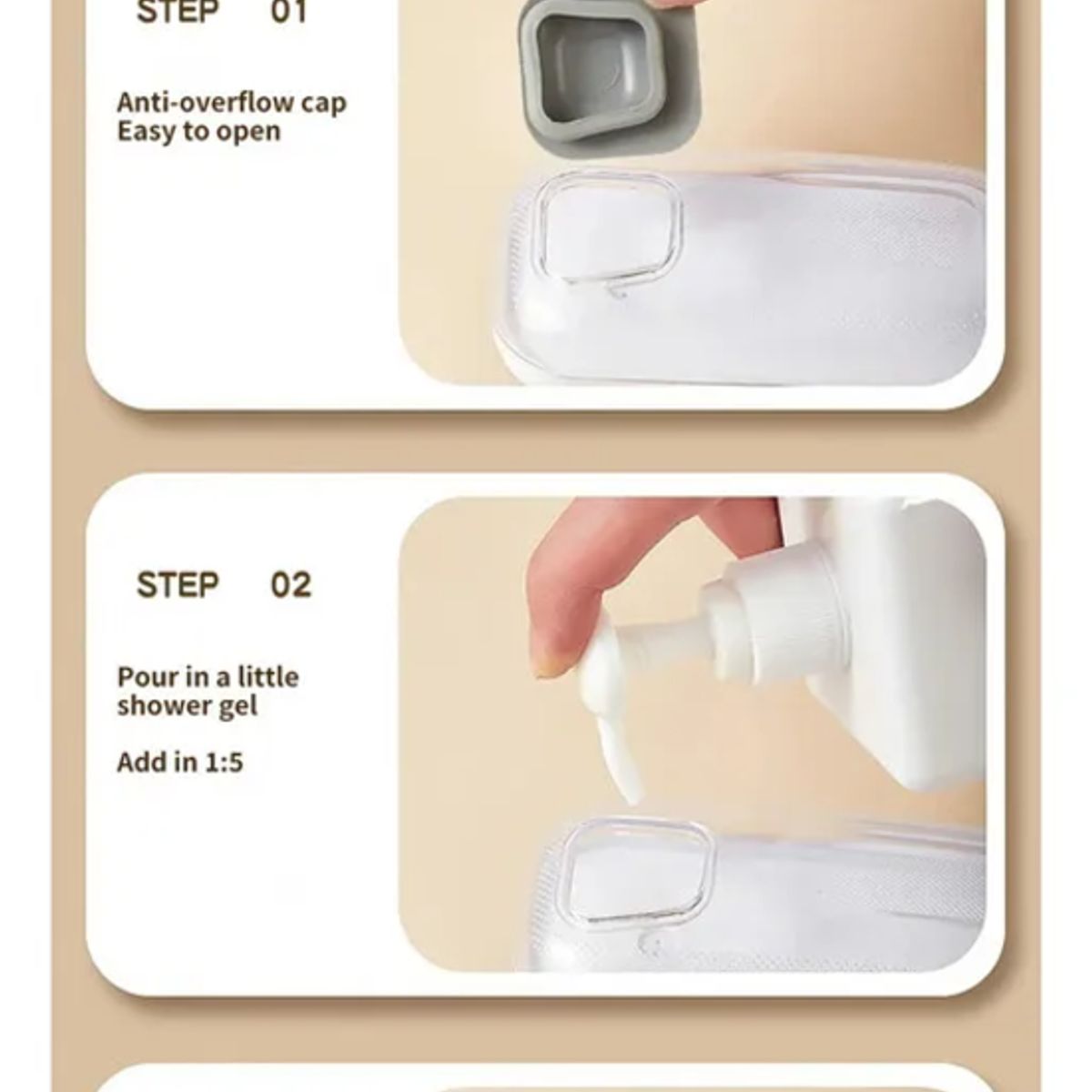 GENERICO - Cepillo De Baño Perro Gato Silicona Con Dispensador Champú