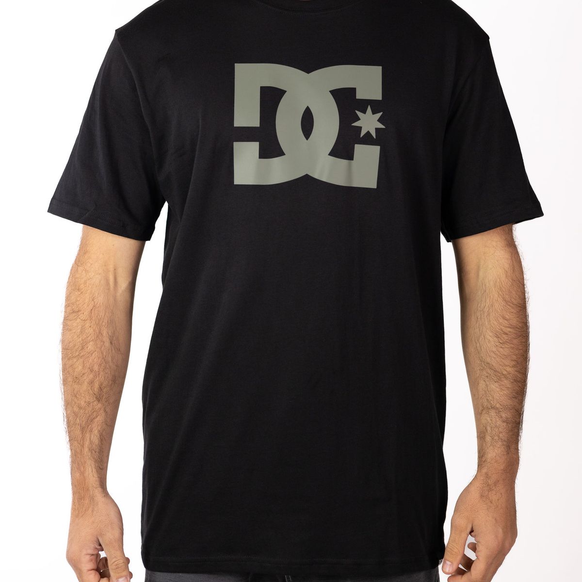 DC SHOES - Polera Hombre Star Negro DC