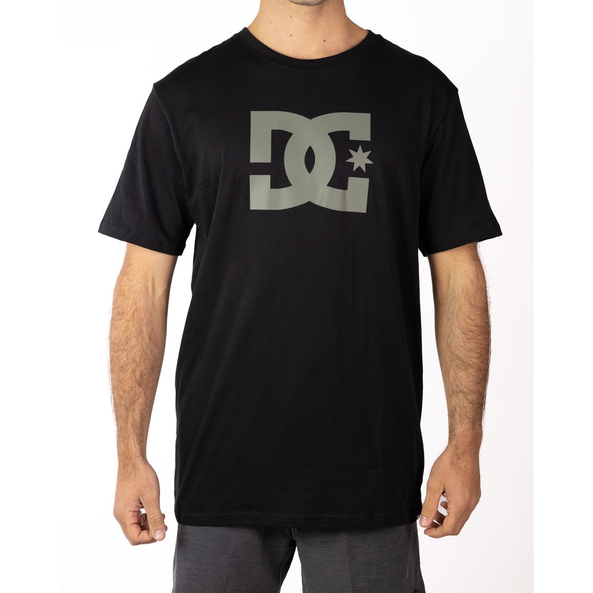 DC SHOES - Polera Hombre Star Negro DC