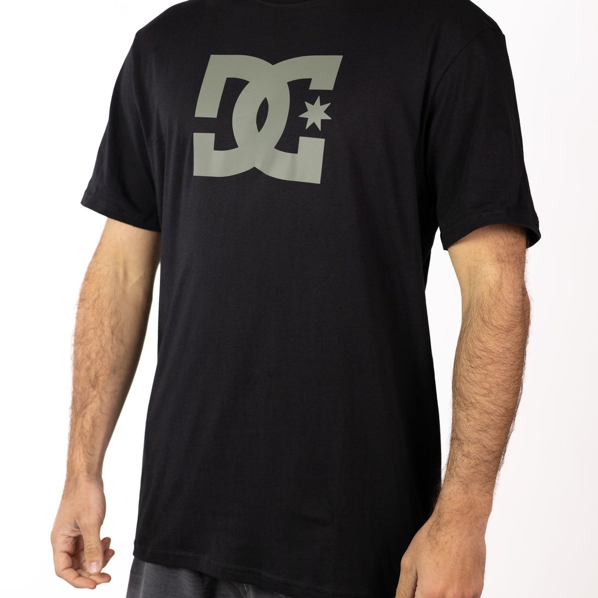 DC SHOES - Polera Hombre Star Negro DC