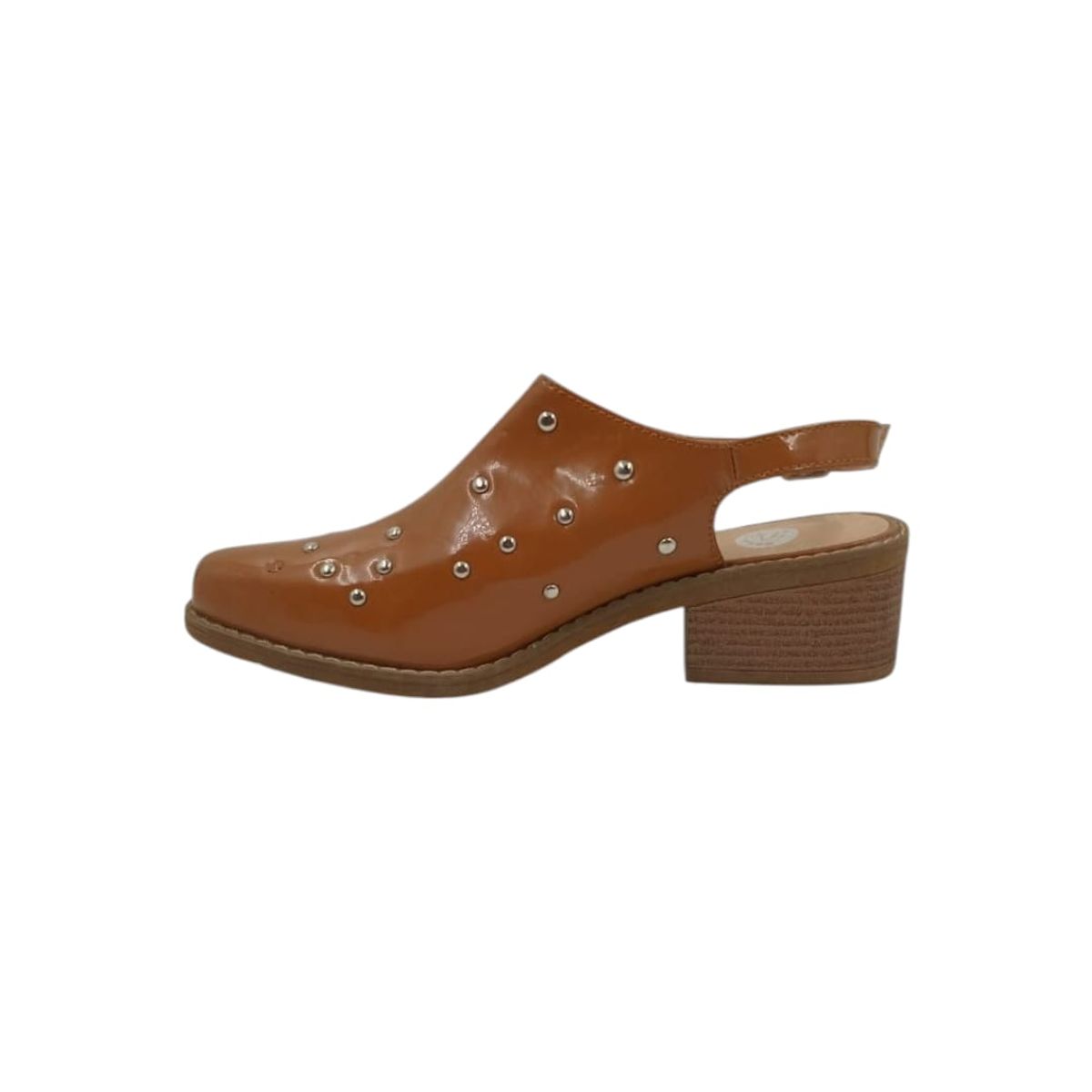 HERIEL - Zapato Camel Tachas Charol