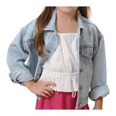 EXCEPTION - Chaqueta Mezclilla Niña
