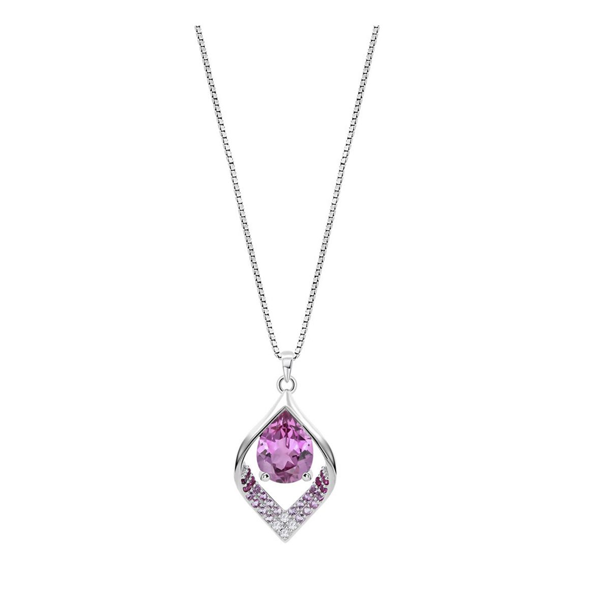 LOTUS SILVER - Collar LP3711-1/2 Lotus Silver Mujer Pure Essential