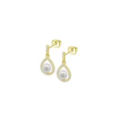 LOTUS SILVER - Aros LP3198-4/2 Mujer Pearls