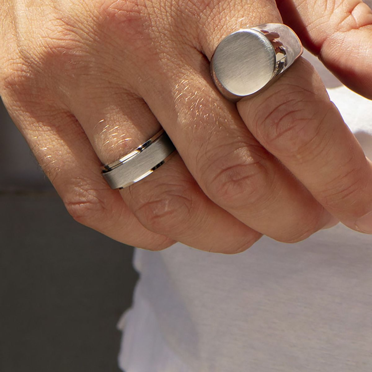 LOTUS STYLE - Anillo LS2395-3/124 Lotus Style Hombre Dark Style