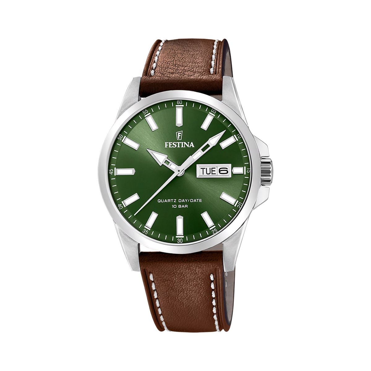FESTINA - Reloj F20358/5 Festina Verde Hombre Correa Clasico