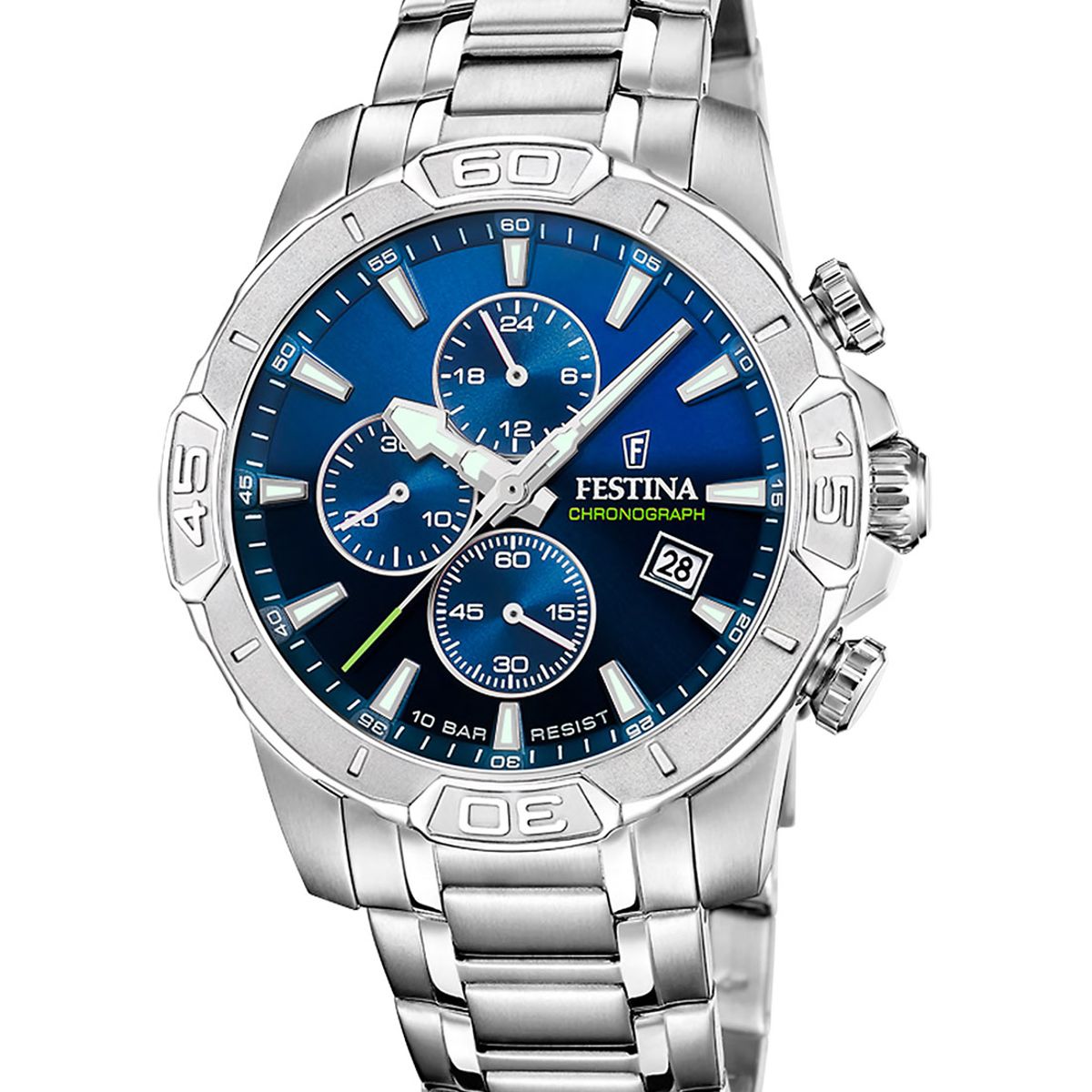 FESTINA - Reloj F20704/4 Festina Azul Hombre Timeless Chronograph