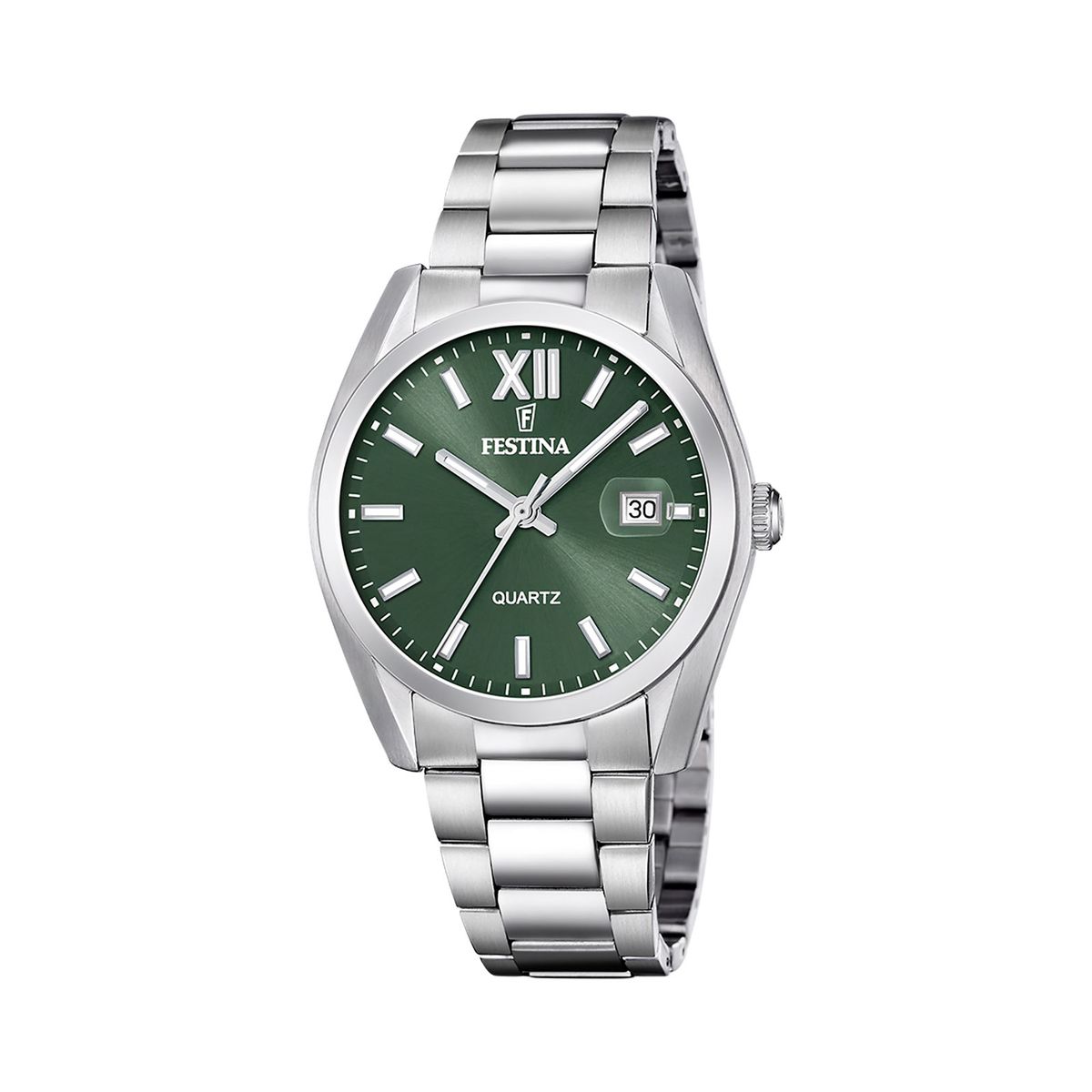 FESTINA - Reloj F20707/5 Festina Verde Hombre Acero Clasico