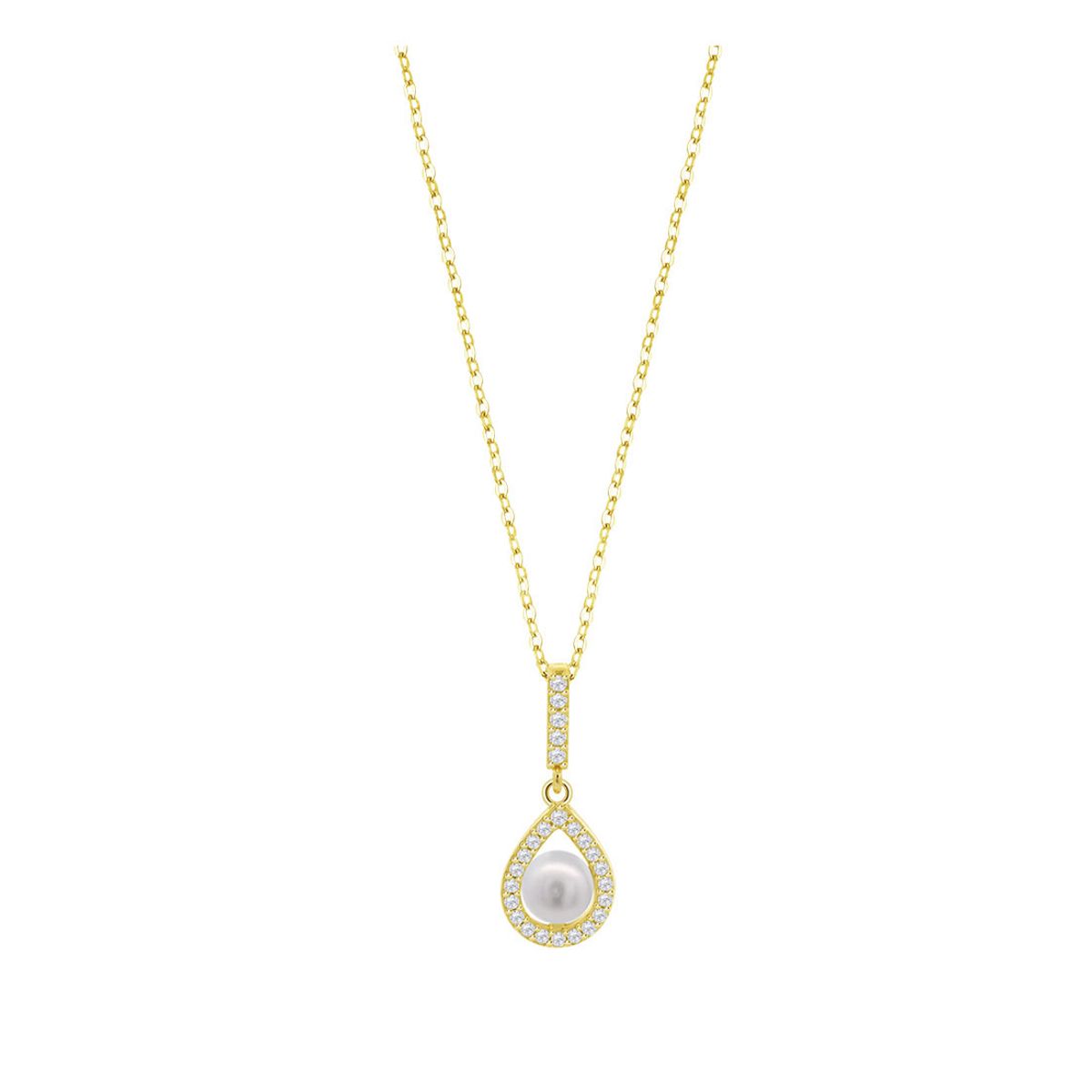 LOTUS SILVER - Collar LP3198-1/2 Lotus Silver Mujer Pearls