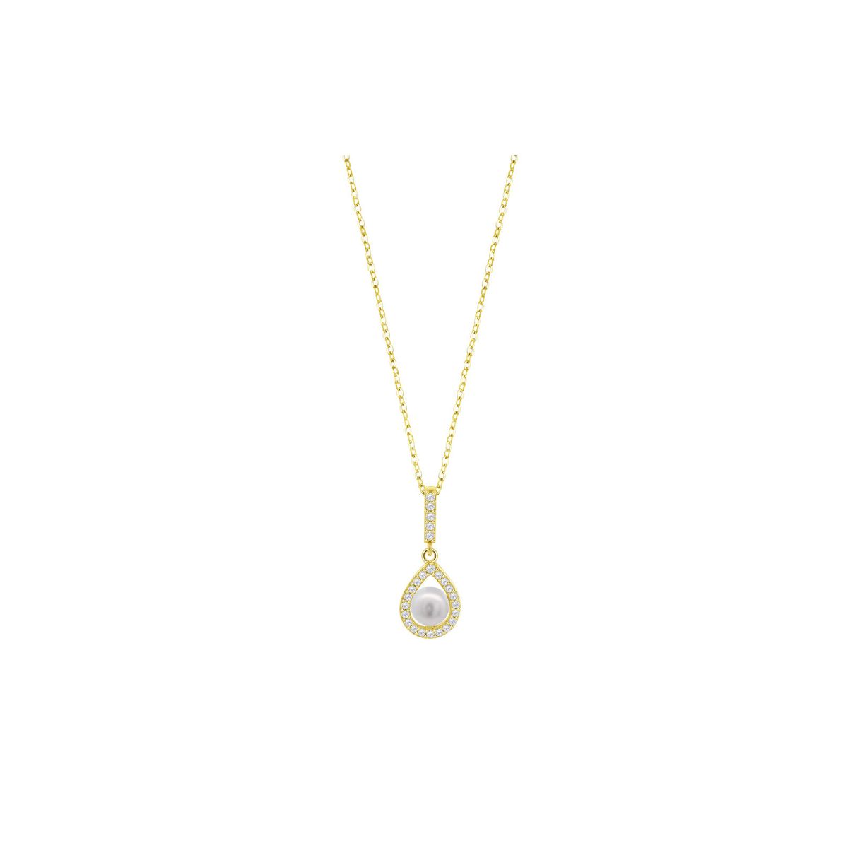 LOTUS SILVER - Collar LP3198-1/2 Lotus Silver Mujer Pearls