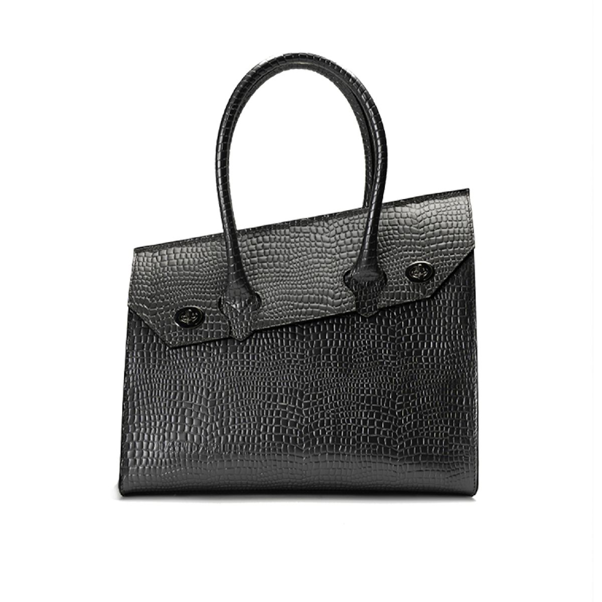 LANDAZURI - Cartera de Mano Plata Raptor Landazuri