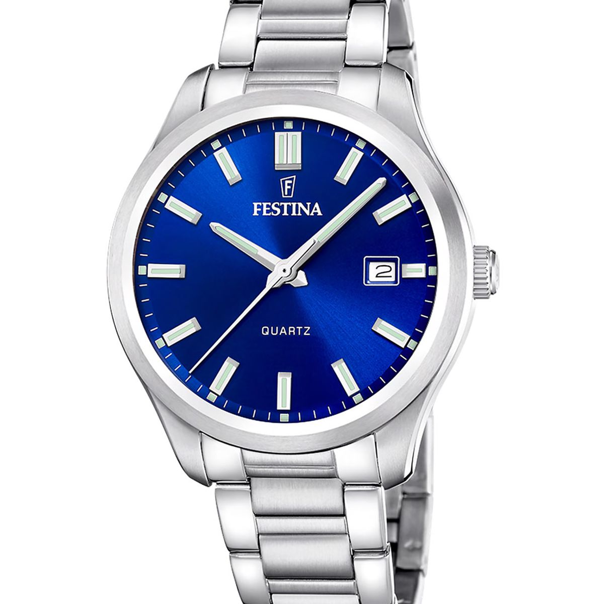 FESTINA - Reloj F20736/3 Festina Azul Hombre Acero Clasico