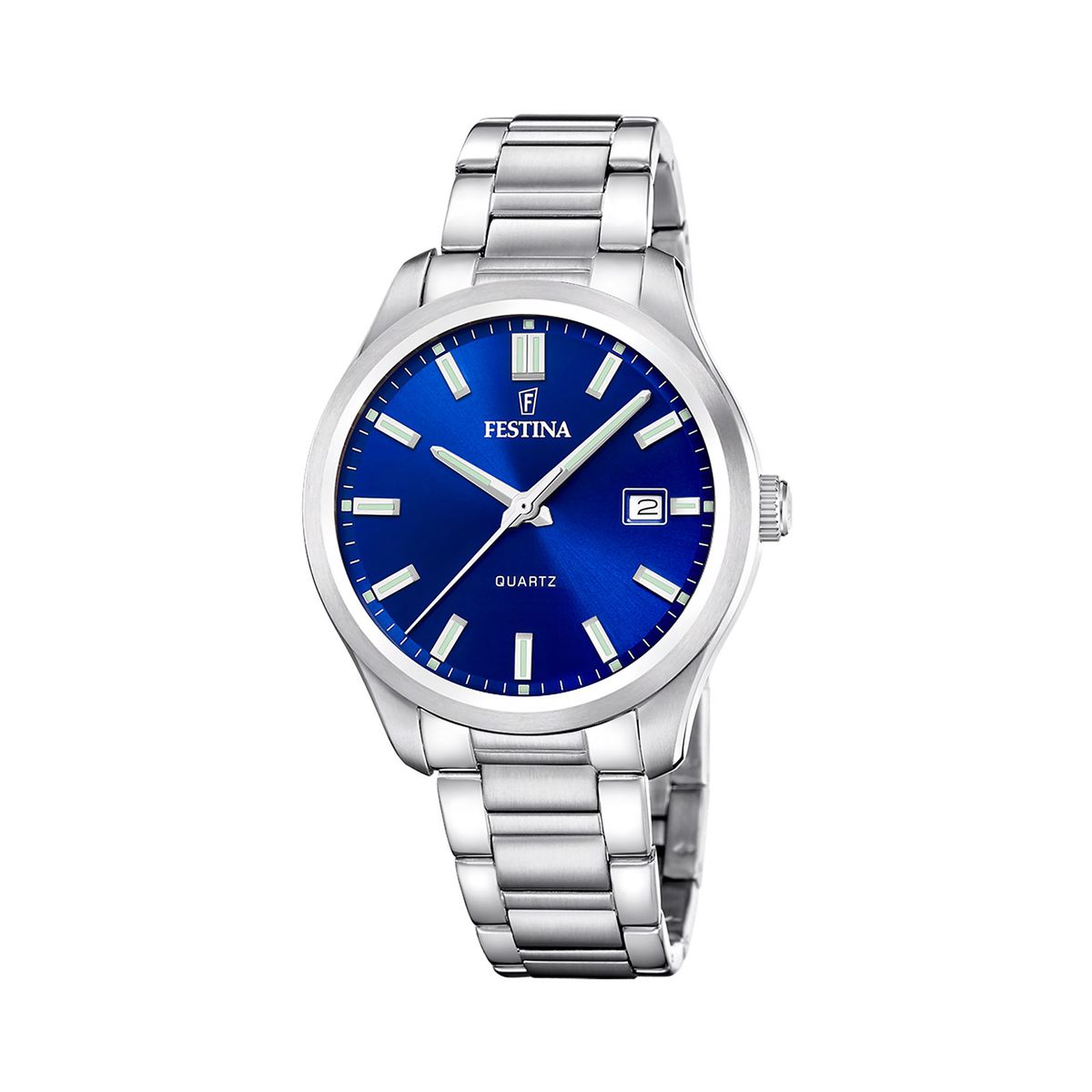 FESTINA - Reloj F20736/3 Festina Azul Hombre Acero Clasico