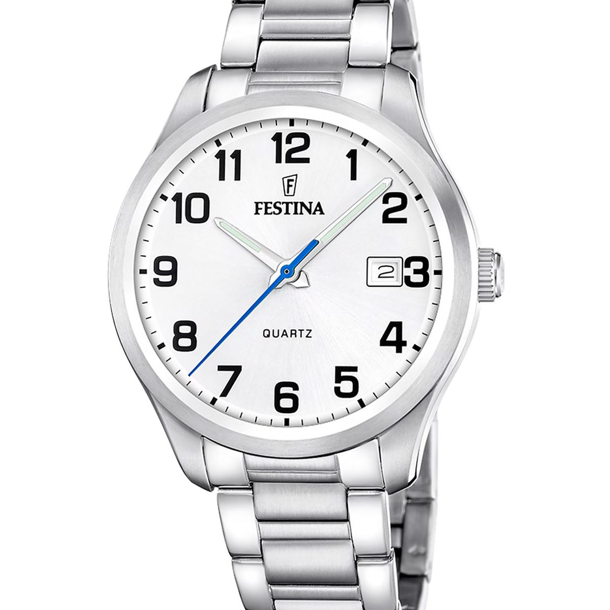 FESTINA - Reloj F20736/1 Festina Blanco Hombre Acero Clasico