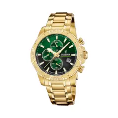 FESTINA - Reloj F20705/6 Verde Hombre Timeless Chronograph