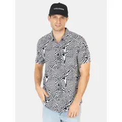 VOLCOM - Camisa MC Ola Multicolor Hombre