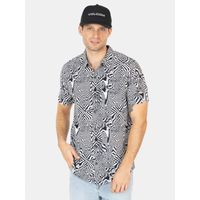 Camisa MC Ola Multicolor Hombre