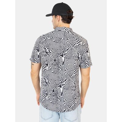 Imagen 2 del producto Camisa MC Ola Multicolor Hombre