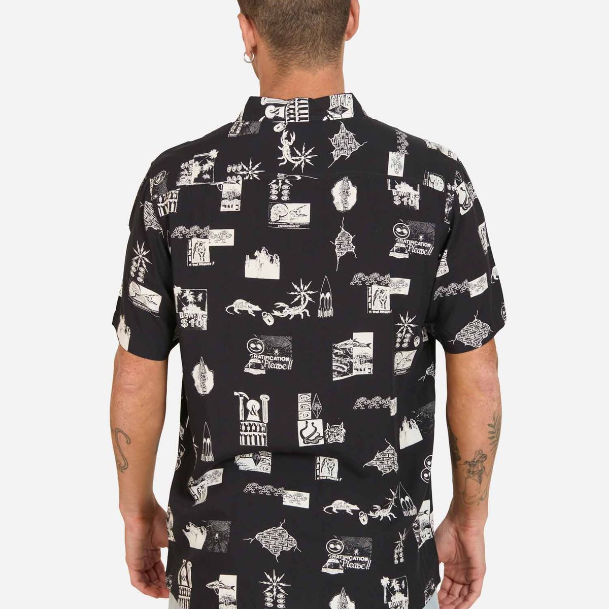 VOLCOM - Camisa MC Óleo Multicolor Hombre Volcom