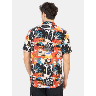 Imagen 2 del producto Camisa MC Pared Multicolor Hombre