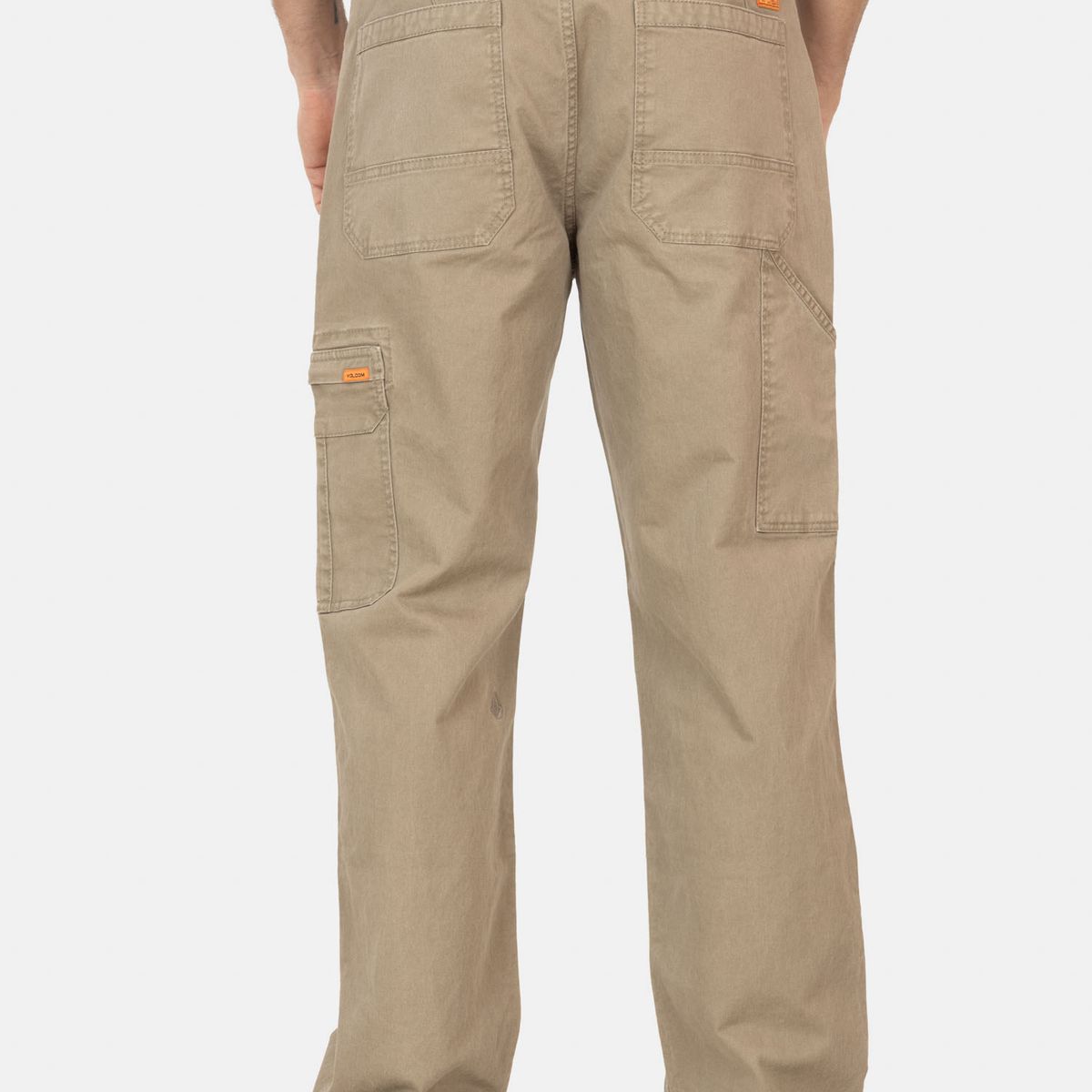 VOLCOM - Pantalon Clasico Swell Café Hombre Volcom