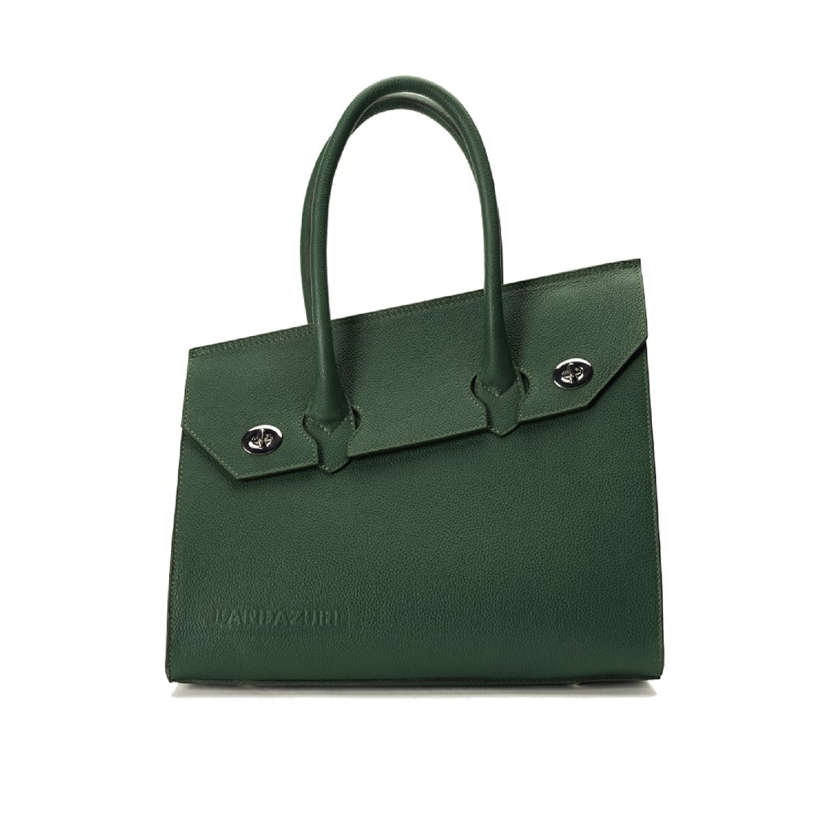LANDAZURI - Cartera de Mano Verde Rude Landazuri