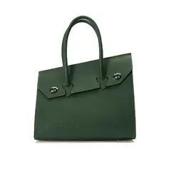 LANDAZURI - Cartera de Mano Verde Rude