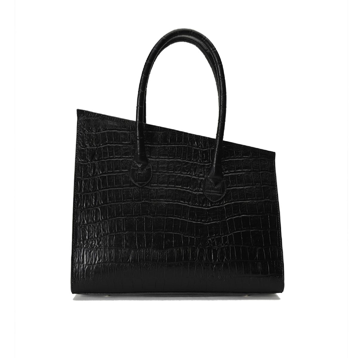 LANDAZURI - Cartera de Mano Negro Mosaico Landazuri