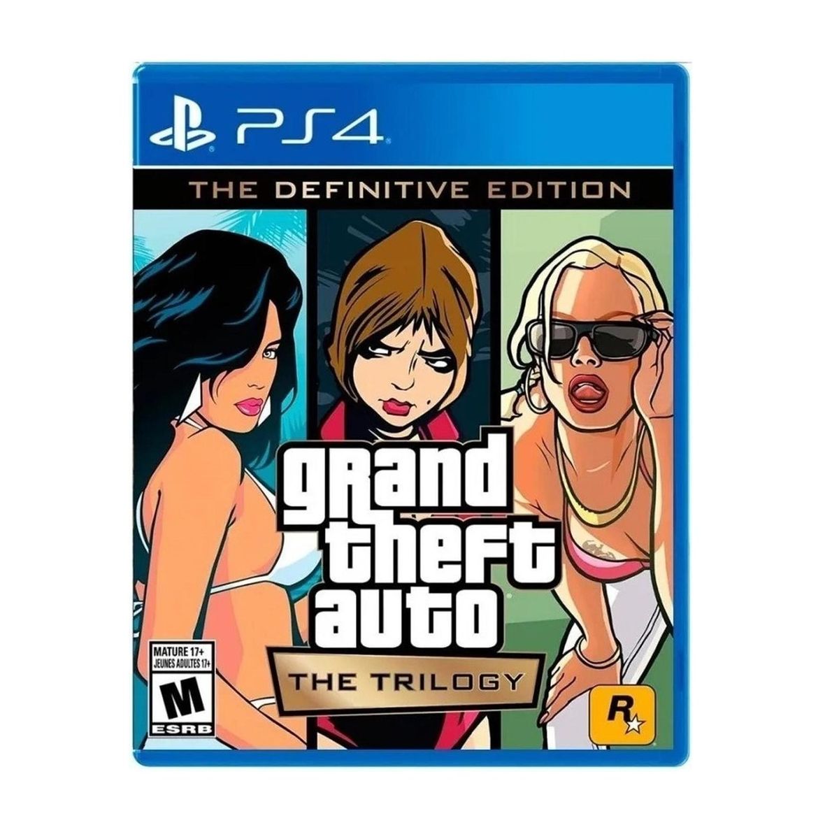 ROCKSTAR GAMES - Grand Theft Auto The Trilogy - GTA - Playstation 4