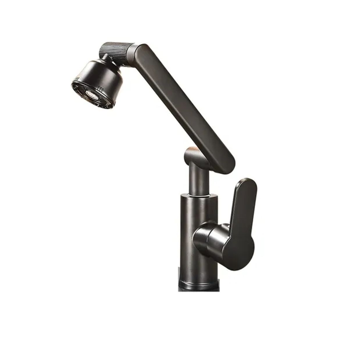 GENERICO - Llave Grifo Lavamanos Lavaplatos 360° Dual Acero Inoxidable