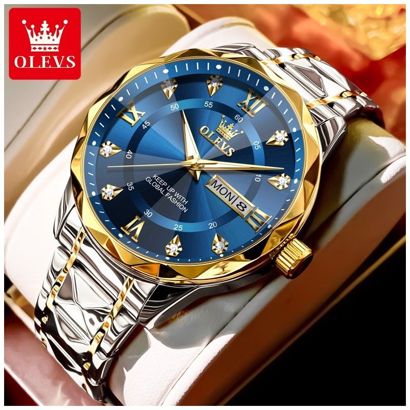 STARTECHOFFICE - Reloj de Pulsera de Cuarzo para Hombre Elegancia Resistencia