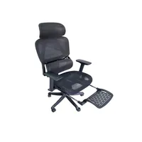 Silla De Oficina Ergonómica Con Respaldo Alto Negra