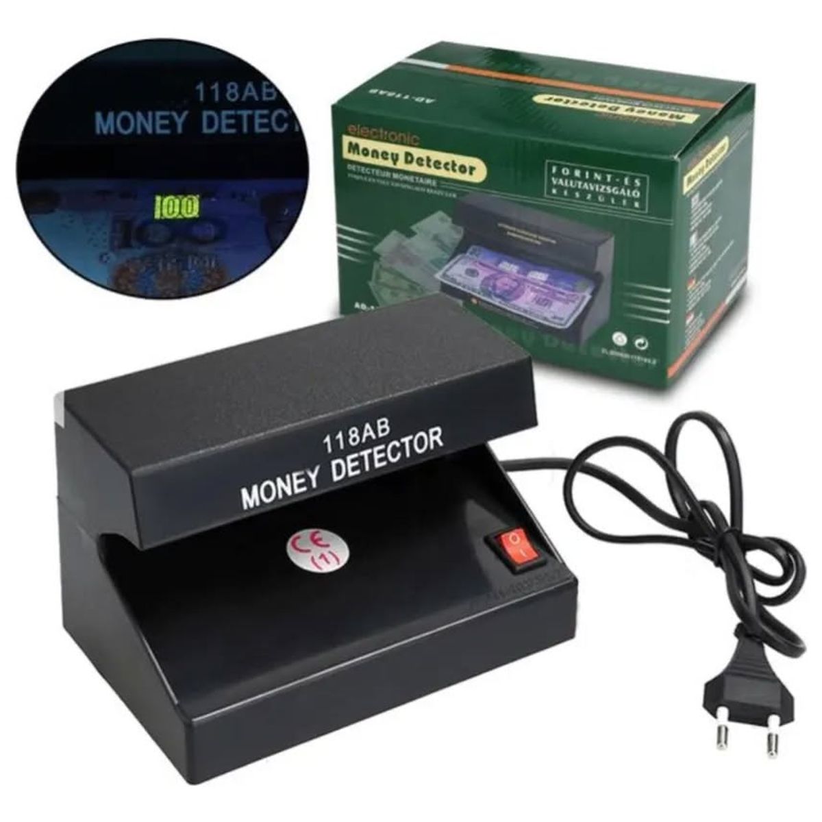 GENERICO - Detector de billetes 220 V