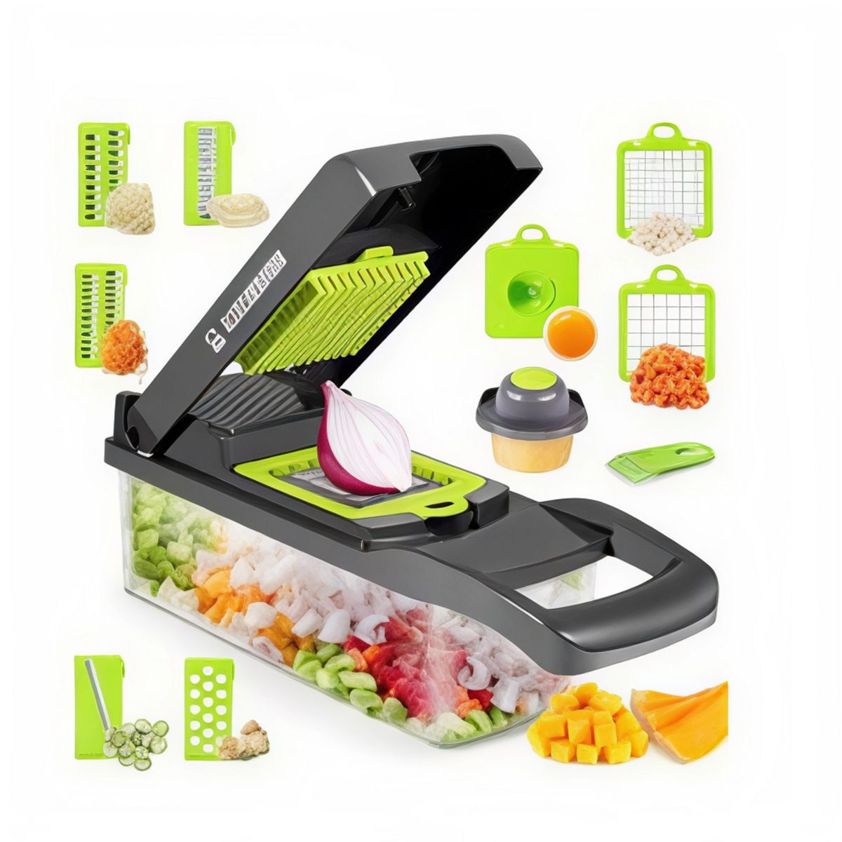 MOVI - PICADOR DE FRUTAS Y VERDURAS 12 EN 1