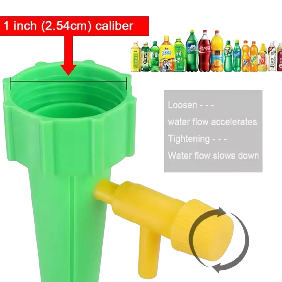 GENERICO - Gotero Plantas Indoor Y Exterior Riego Automatico