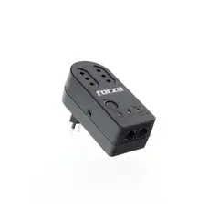 FORZA - Protector De Voltaje Zion Fvp-1202n-c 1500W 220V 2 Enchufes Negro
