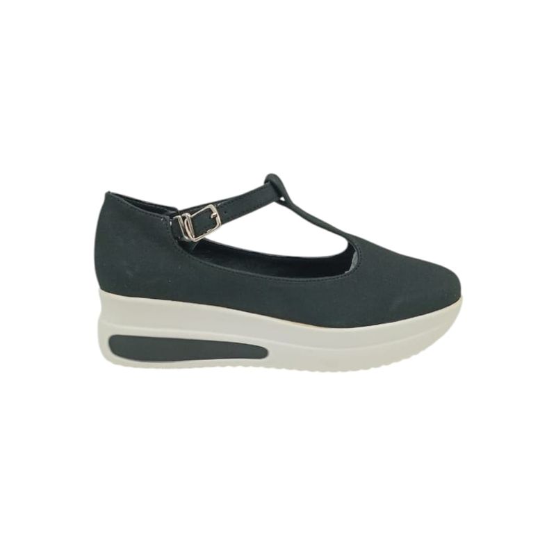 HERIEL - Zapato Negro Plataforma Mujer