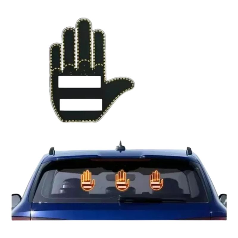 GENERICO - Señal De Mano Led Para Coche Luz De Gesto Control Remoto