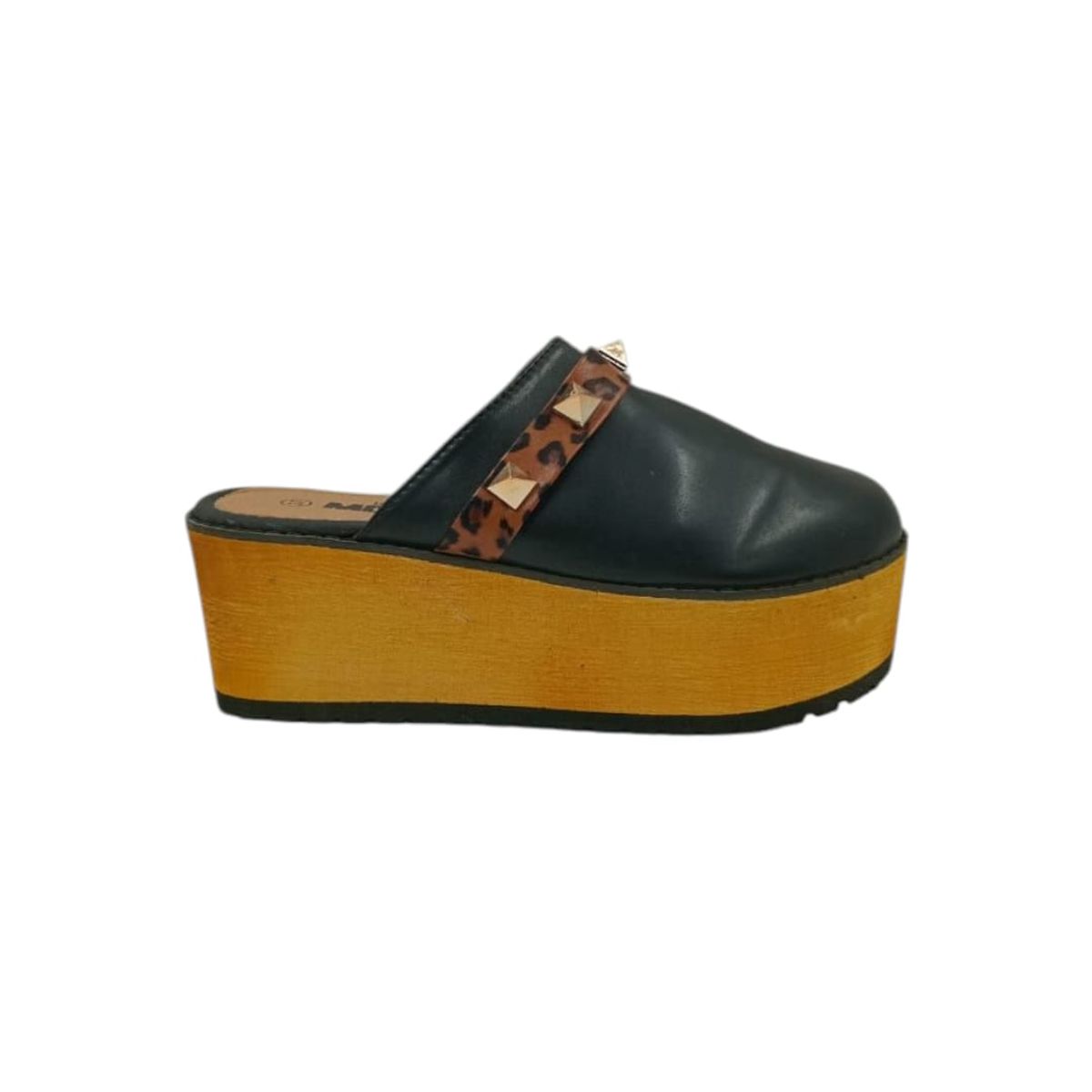 HERIEL - Zapato Negro Plataforma Mujer